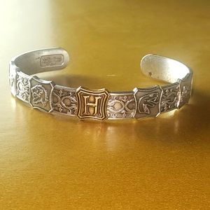 Alex and Ani Harry Potter Hogwarts is My Home Two-Tone Cuff Bracelet - Rafaelian